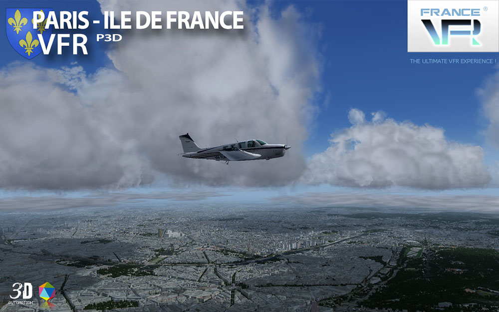 VFR Regional - Paris-Ile de France VFR P3D V4/V5
